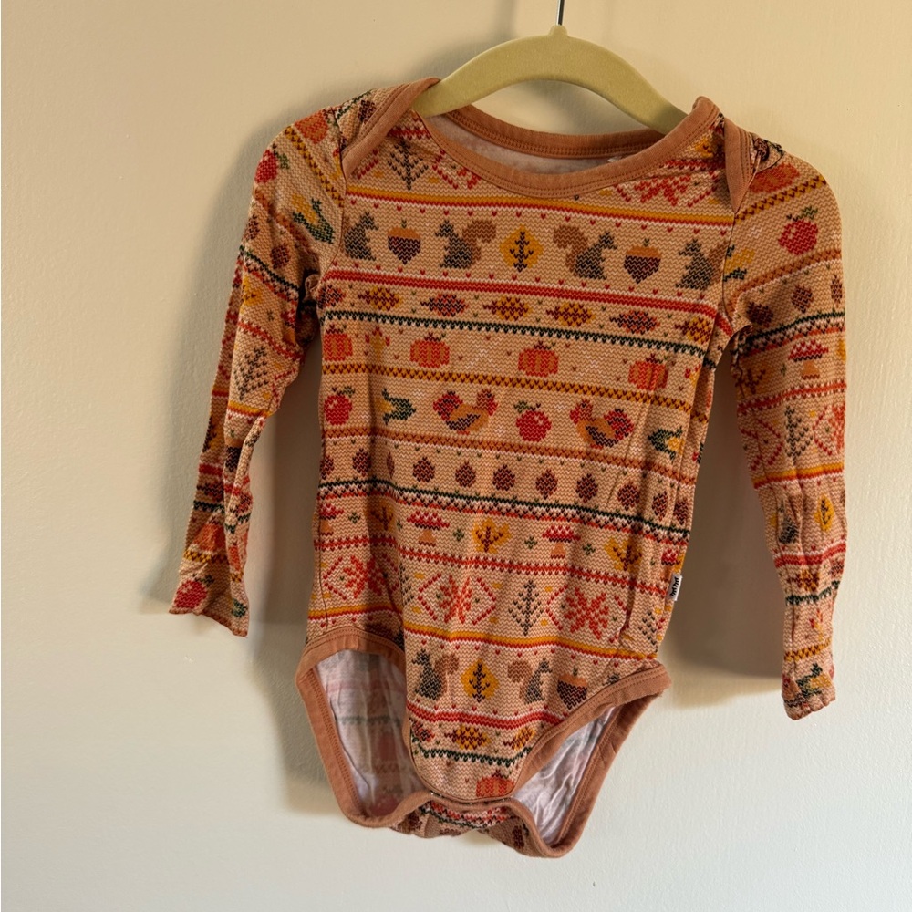 Little Sleepies Fall/Thanksgiving Bodysuit